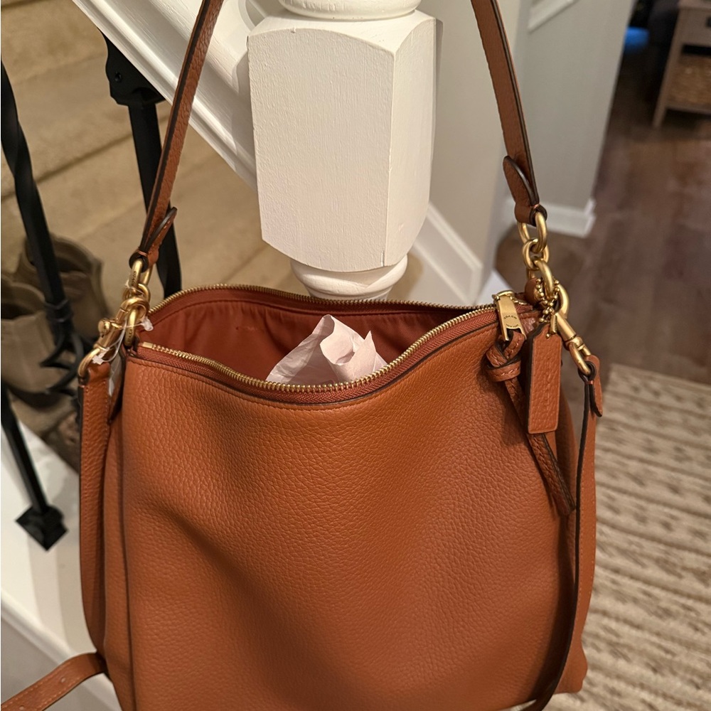 Coach Shay saddle  Leather Shoulder Bag 93811